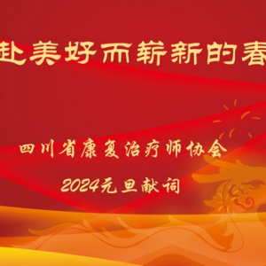 让我们携手同心 向着更高峰奋勇攀登——2025年四川省康复治疗师协会元旦贺词